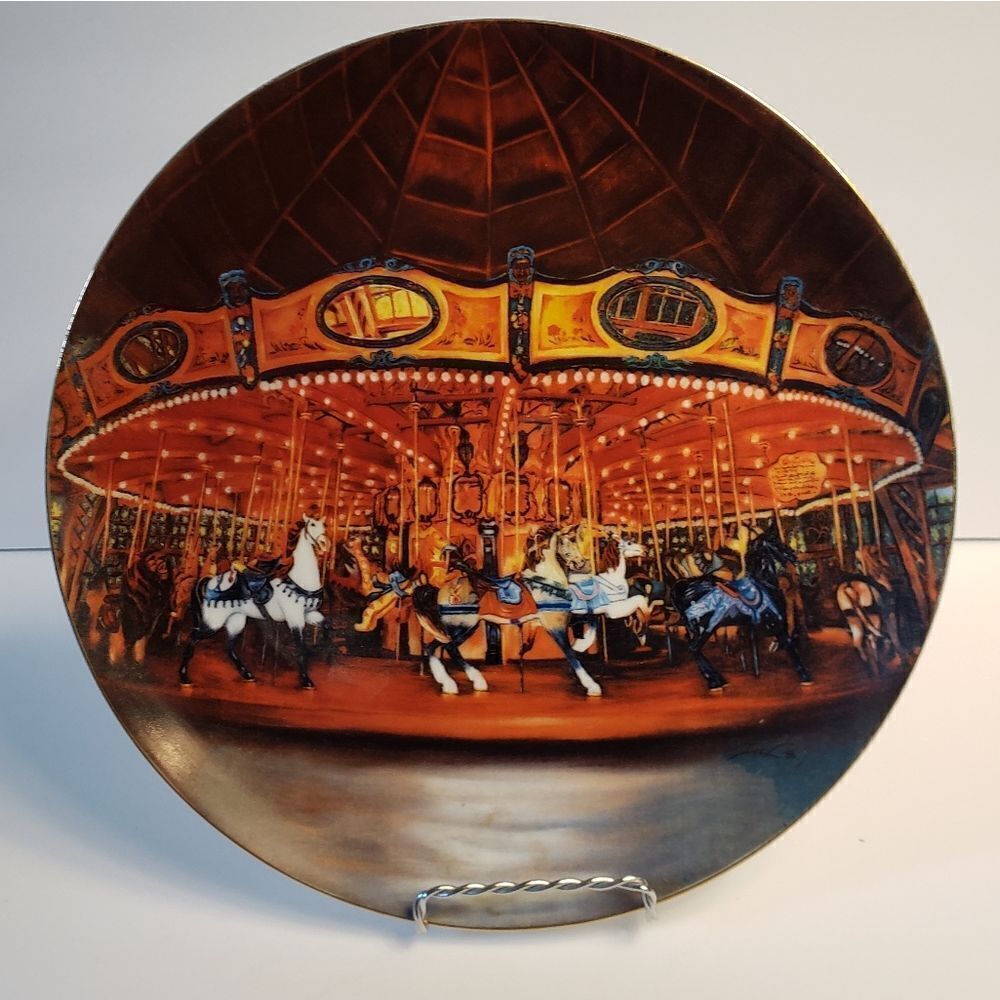 Fleishhacker Carousel Plate - Picture 2 of 6